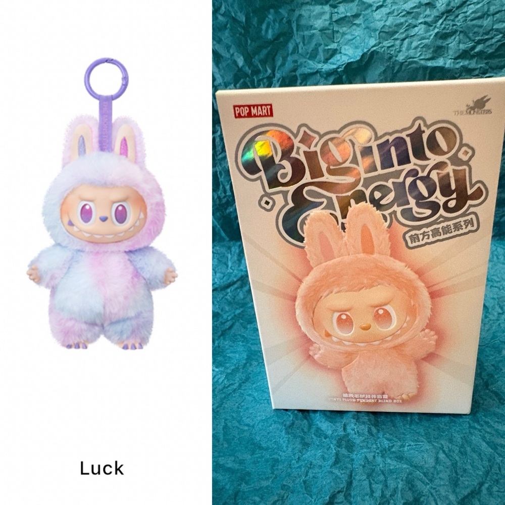 Authentic Unopened Labubu Luck - The Monsters Big Into Energy (BIE) Pop Mart
